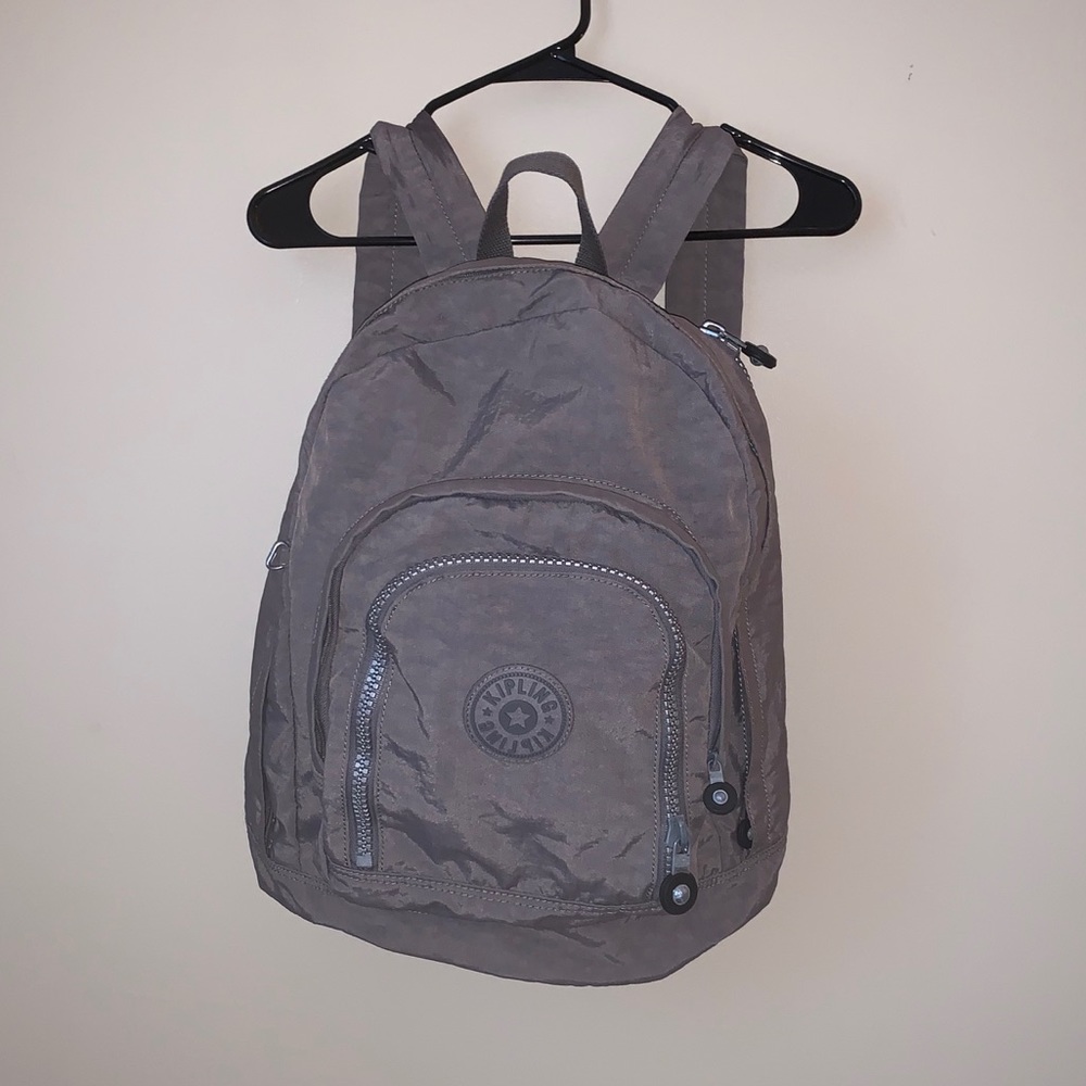 Kipling Charcoal/Gray Backpack